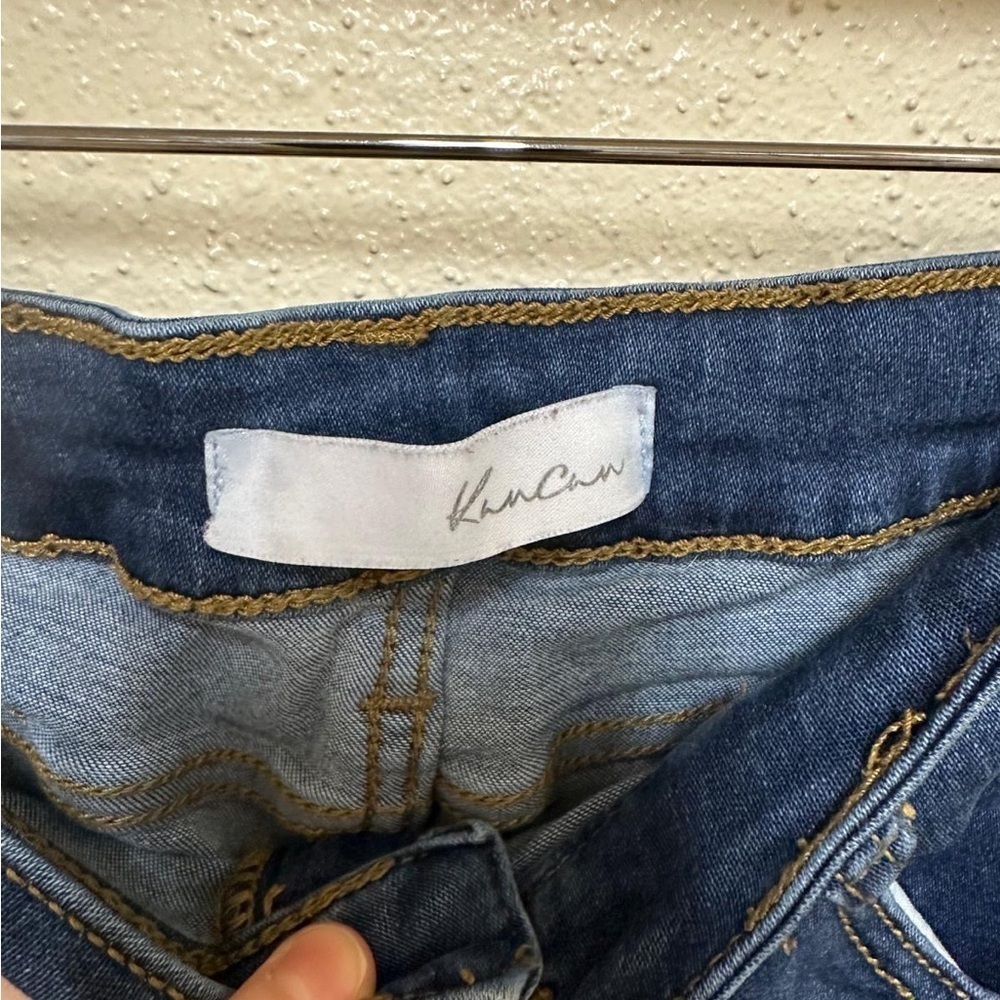 KanCan Mid Rise Dark Stretchy Skinny Jean(KC9196M) Size 11/29 - Picture 13 of 14